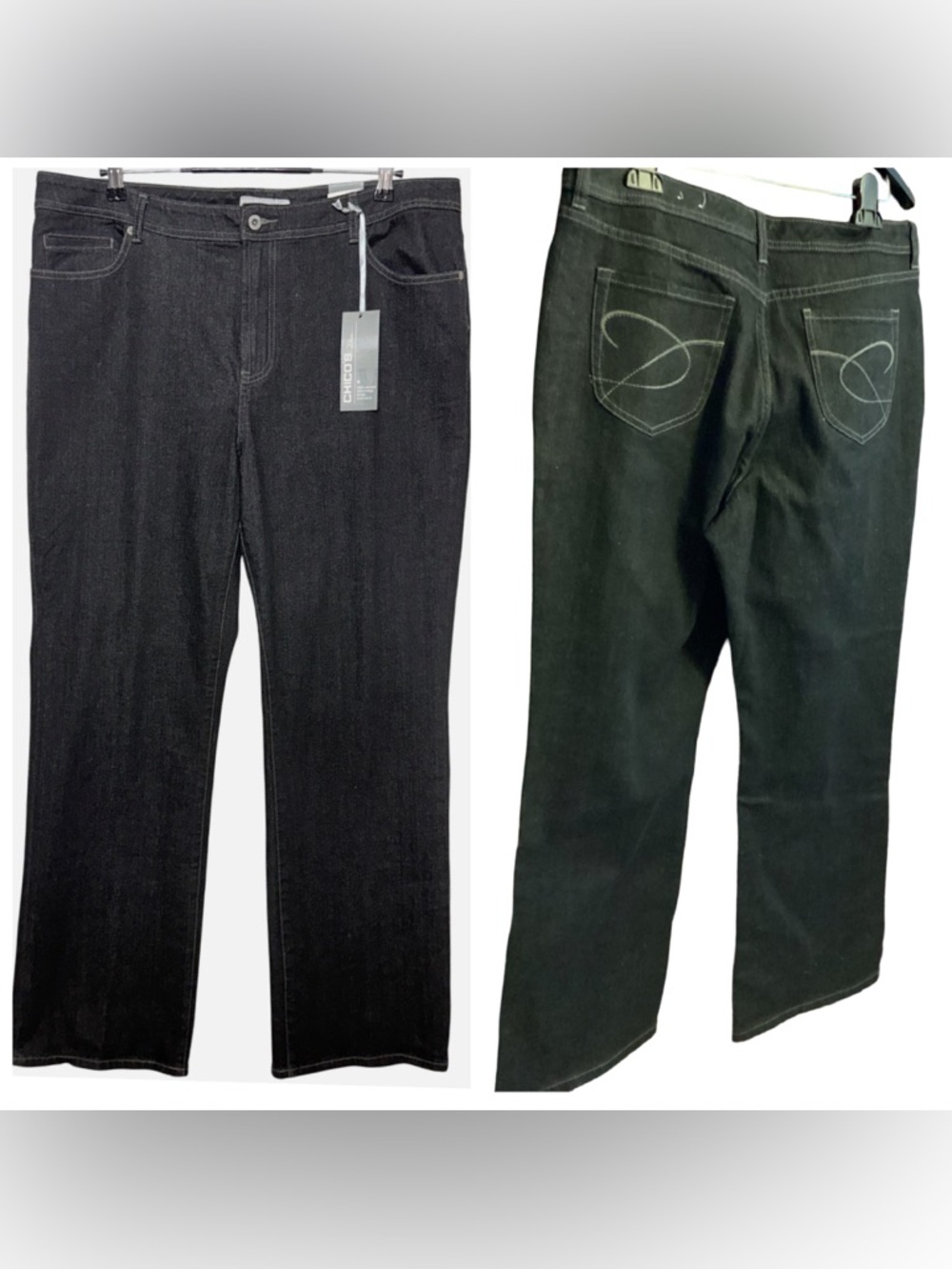🌂 NWT Chico's Platinum Jeans Size 14